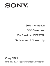 Sony Xperia J ST26i Information Manual