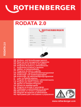 Rothenberger Electro-fusion welding unit ROFUSE TURBO 1200 Manual do usuário