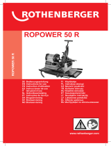 Rothenberger ROPOWER 50 R Manual do usuário