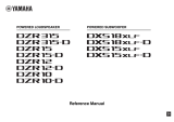 Yamaha DXS18XLF Manual do usuário