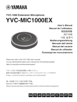 Yamaha YVC-MIC1000EX Manual do usuário