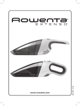 Rowenta AC4461 CLEANETTE EXTENSO 4.8V Manual do proprietário