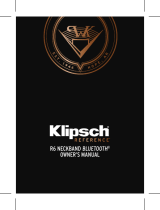 Klipsch Lifestyle R6 Neckband Guia de usuario