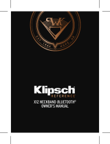 Klipsch Lifestyle X12 Neckband Manual do usuário