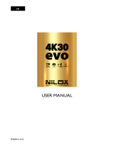 Nilox 4K30 EVO Manual do usuário