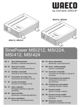 Waeco MSI212, MSI224, MSI412, MSI424 Instruções de operação