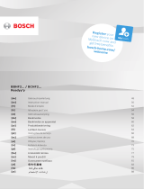 Bosch BBHF214G Manual do usuário