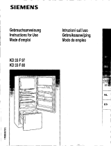 Siemens KD33F97/51 Manual do usuário