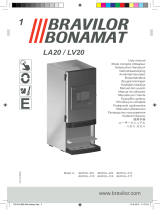 BRAVILOR BONAMAT Bolero Turbo LV20 Instruções de operação