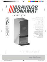 BRAVILOR BONAMAT Bolero Turbo LV12 Instruções de operação