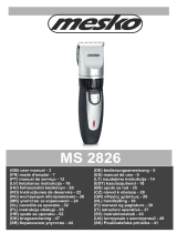 Mesko MS 2826 Instruções de operação