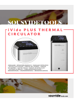 Hendi iVide Plus Thermal Circulator Manual do usuário