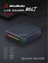 Avermedia Live Gamer Bolt (GC555) Manual do usuário