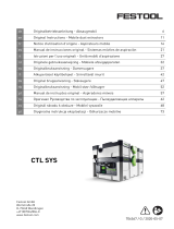 Festool CTL SYS Instruções de operação