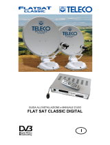 Teleco Flatsat Classic Digital Manual do usuário