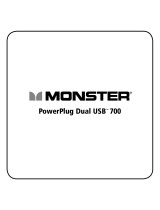 Monster Mobile PowerPlug Dual USB 700 Manual do usuário