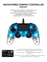 Nacon Official PS4 Wired Controller Manual do usuário