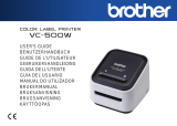 Brother VC-500W USB WIFI Manual do proprietário