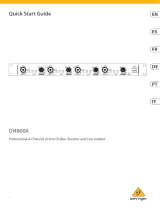Behringer DI4800A Guia rápido