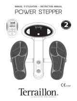 Terraillon POWER STEPPER Manual do usuário