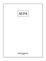 Alfa  FRCUPL60  Manual do usuário