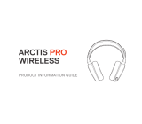 Steelseries Arctis Pro Wireless (61473) Manual do usuário