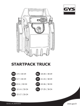 GYS STARTPACK TRUCK Manual do proprietário