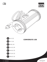 GYS CONVERGYS 150 - 12V / 150W Manual do proprietário