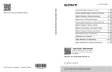 Sony CYBERSHOT DSC-WX500 BLACK Manual do proprietário