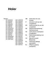 Haier HF-355FAA Manual do proprietário