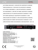 LTC Audio Hifi Stereo Amplifier 2 X 50w Manual do usuário