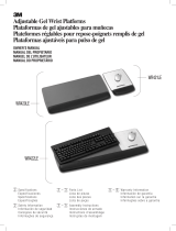 3M Tilt Adjustable Keyboard and Mouse Platform, WR422LE Instruções de operação