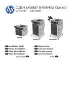 HP Color LaserJet Enterprise CM4540 MFP series Manual do usuário