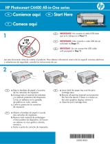 HP Photosmart C4400 All-in-One Printer series Guia de instalação