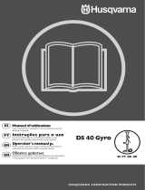 Husqvarna DS 40 Gyro ES PT GB GR Manual do usuário
