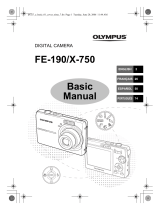 Olympus FE-190/X-750 Manual do usuário