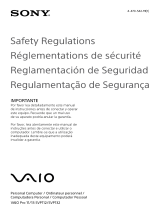 Sony SVP13217PBS Safety guide