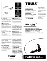 Thule Kit 138 Manual do usuário