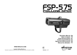 JBSYSTEMS FSP-575 Manual do proprietário