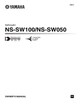 Yamaha NS-SW050BL Manual do usuário