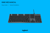 Logitech K840 Corded Mechanical Keyboard Manual do proprietário