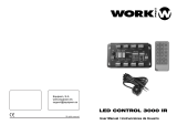 Work-pro LED CONTROL 3000 IR Manual do usuário