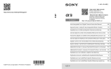 Sony ILCE-9 Manual do usuário