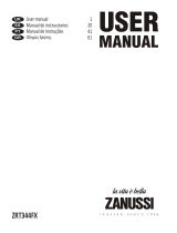 Zanussi ZRT344FX Manual do usuário