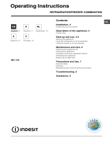 Indesit inbouw Koelvriescombinatie IN C 310 (SP-PT) Manual do proprietário