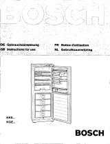 Bosch KGE3116CH/52 Manual do usuário