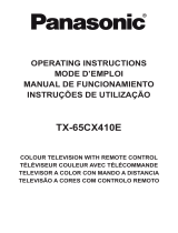 Panasonic TX-65CX410E Manual do usuário