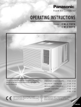 Panasonic CWC90YE Instruções de operação