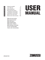 Zanussi ZSG20100XA Manual do usuário