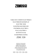 Zanussi ZDE320X Manual do usuário